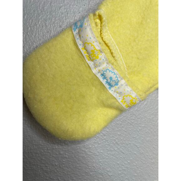 Vintage Yellow Triboro Baby Pram Winter Zipper Snowsuit 0-3 months - Picture 6 of 8